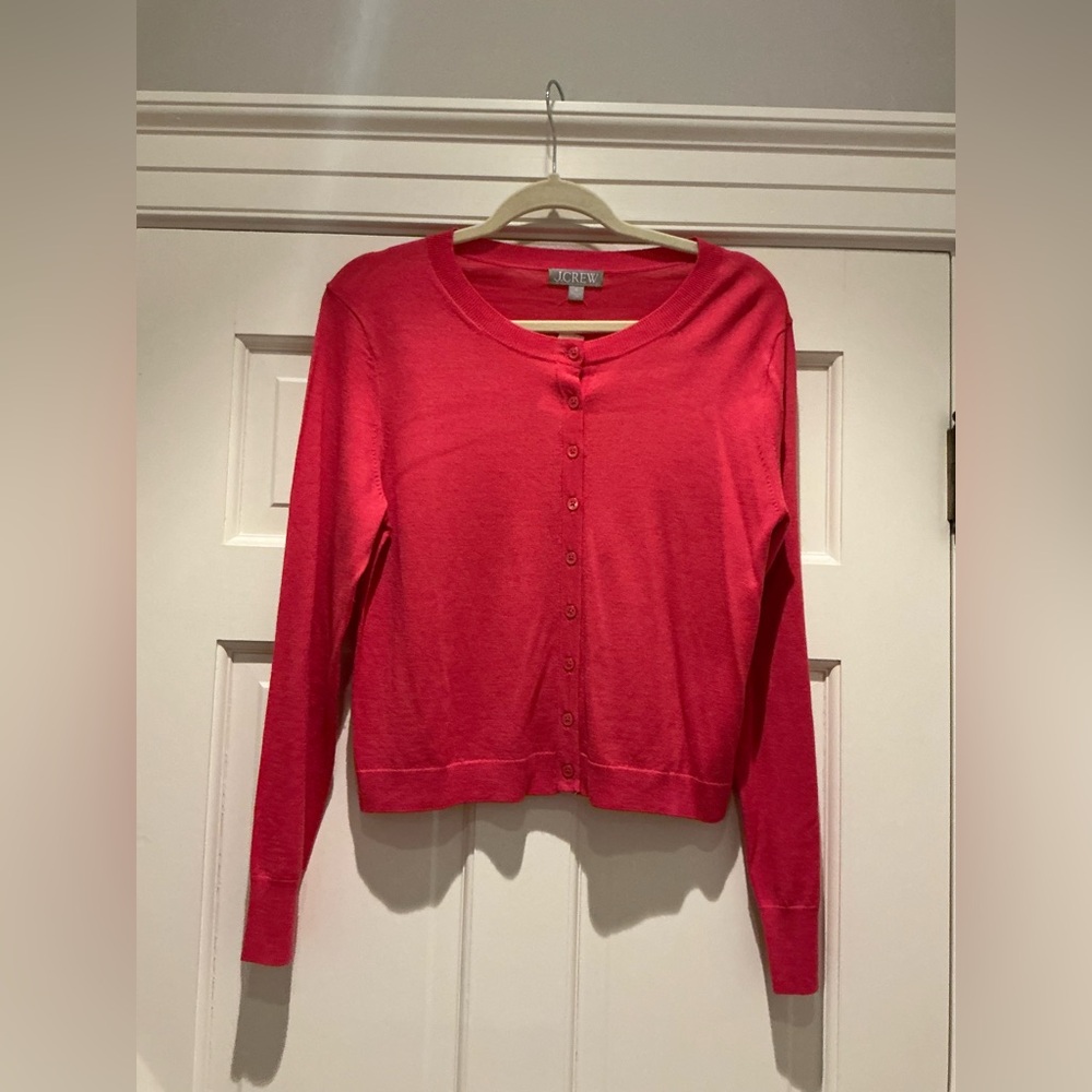 NWT- J. Crew Pink Knit Sweater